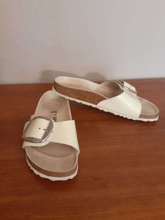 Birkenstock Shoes - Birkenstock   Madrid Big Buckle Slide Sandal